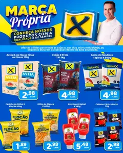 Pré-visualização X Supermercados - Ofertas Marca Própria válida a partir de 21/01/2026