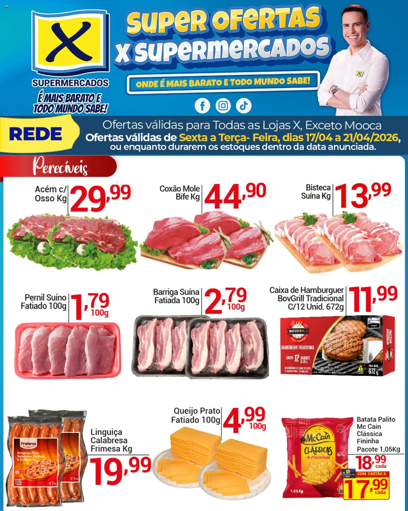 X Supermercados - Ofertas da semana - página 1- válido a partir de 17/04/2026
