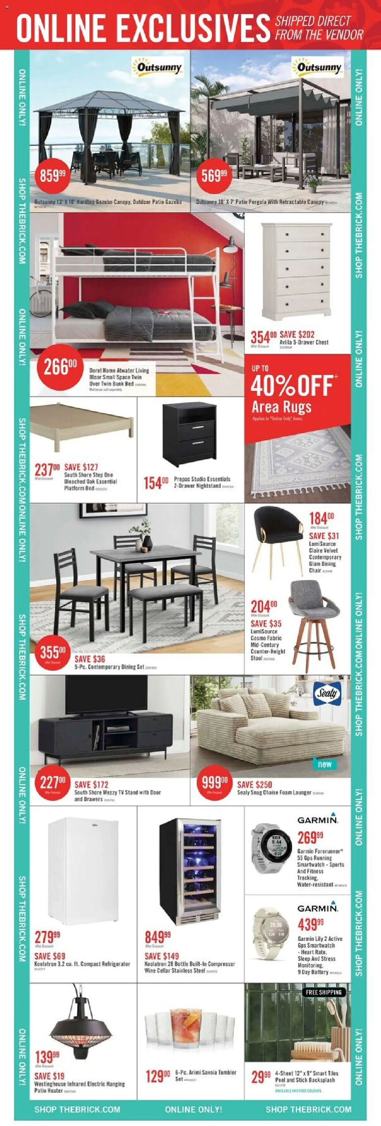 The Brick weekly flyer / circulaire - page 12- valid from Jul 17, 2025