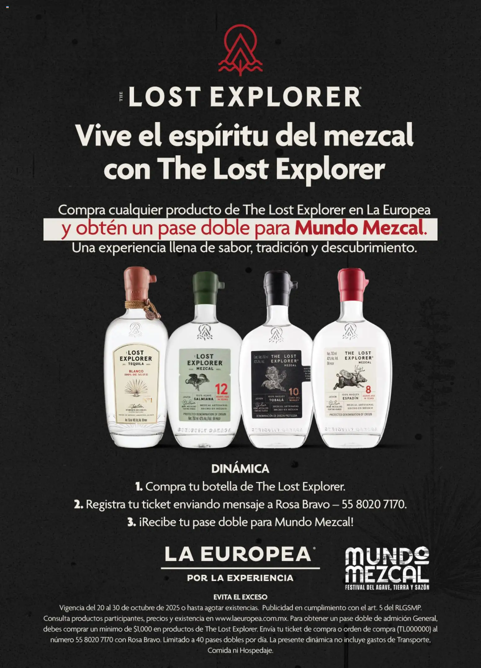 La Europea catálogo The Lost Explorer - página 1- válido desde 20/10/2025