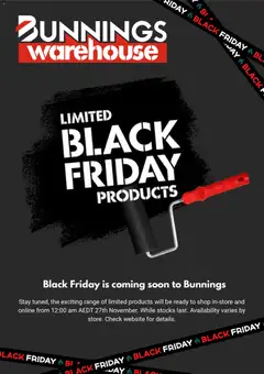Bunnings Warehouse catalogue preview - valid from 17/11/2025