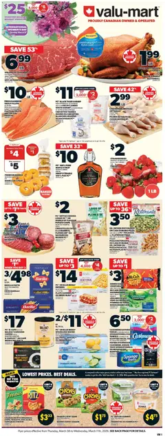 Preview Valu Mart weekly flyer valid from Mar 5, 2026