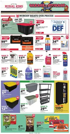 Preview Rural King Weekly Ad valid from 01/01/2026