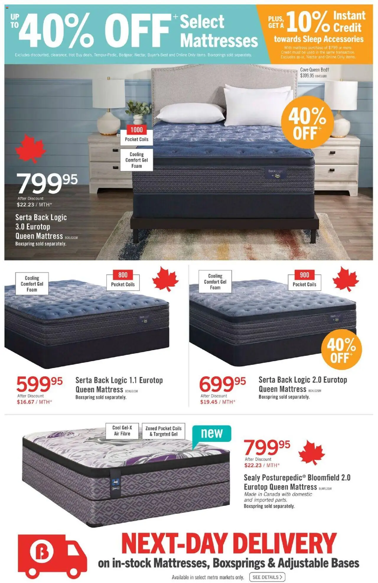 The Brick - Brick Mattress Store - page 8- valid from Jul 17, 2025