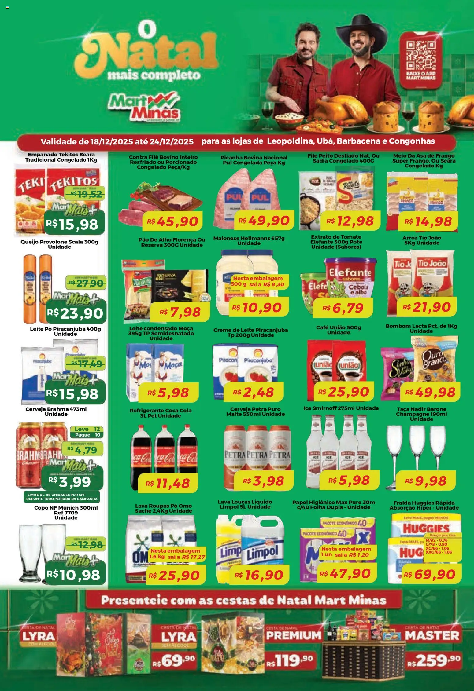 Mart Minas - Ofertas da semana - página 1- válido a partir de 18/12/2025
