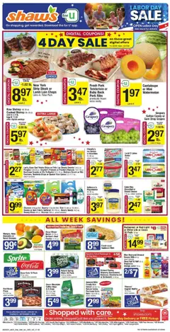 Preview Shaw's Weekly Ad - VT valid from 08/29/2025