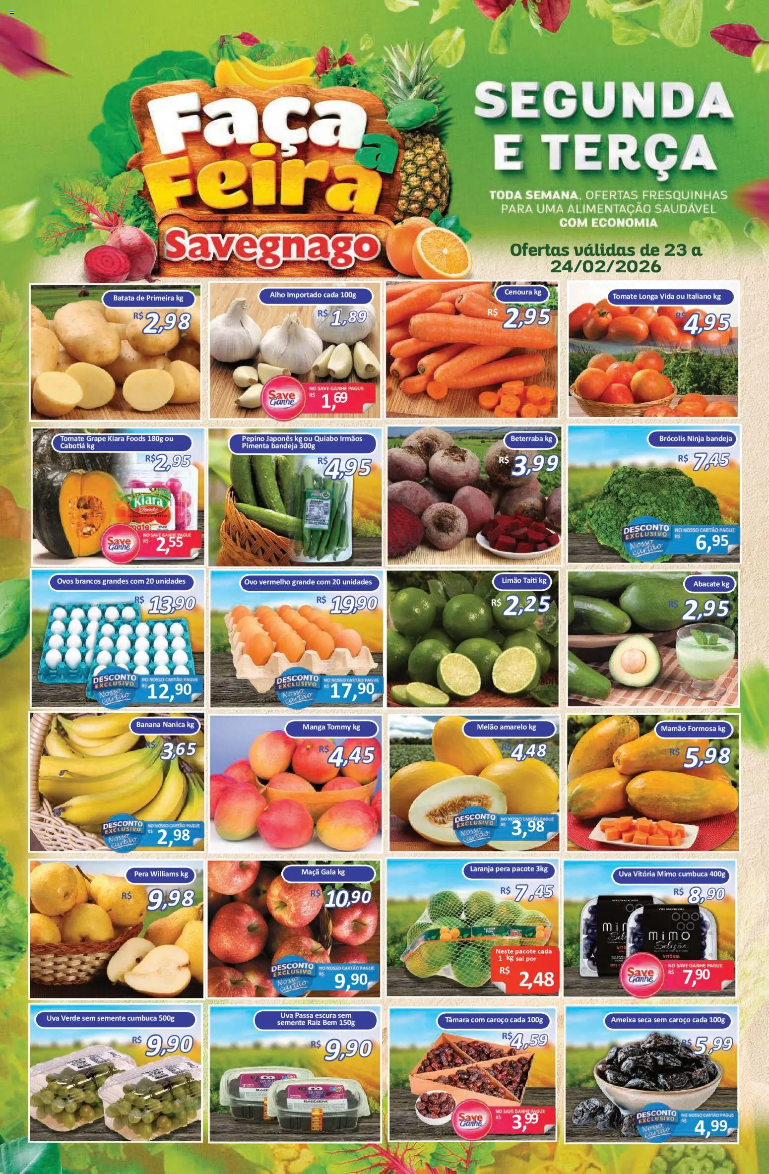 Savegnago - Ofertas da semana - página 1- válido a partir de 23/02/2026
