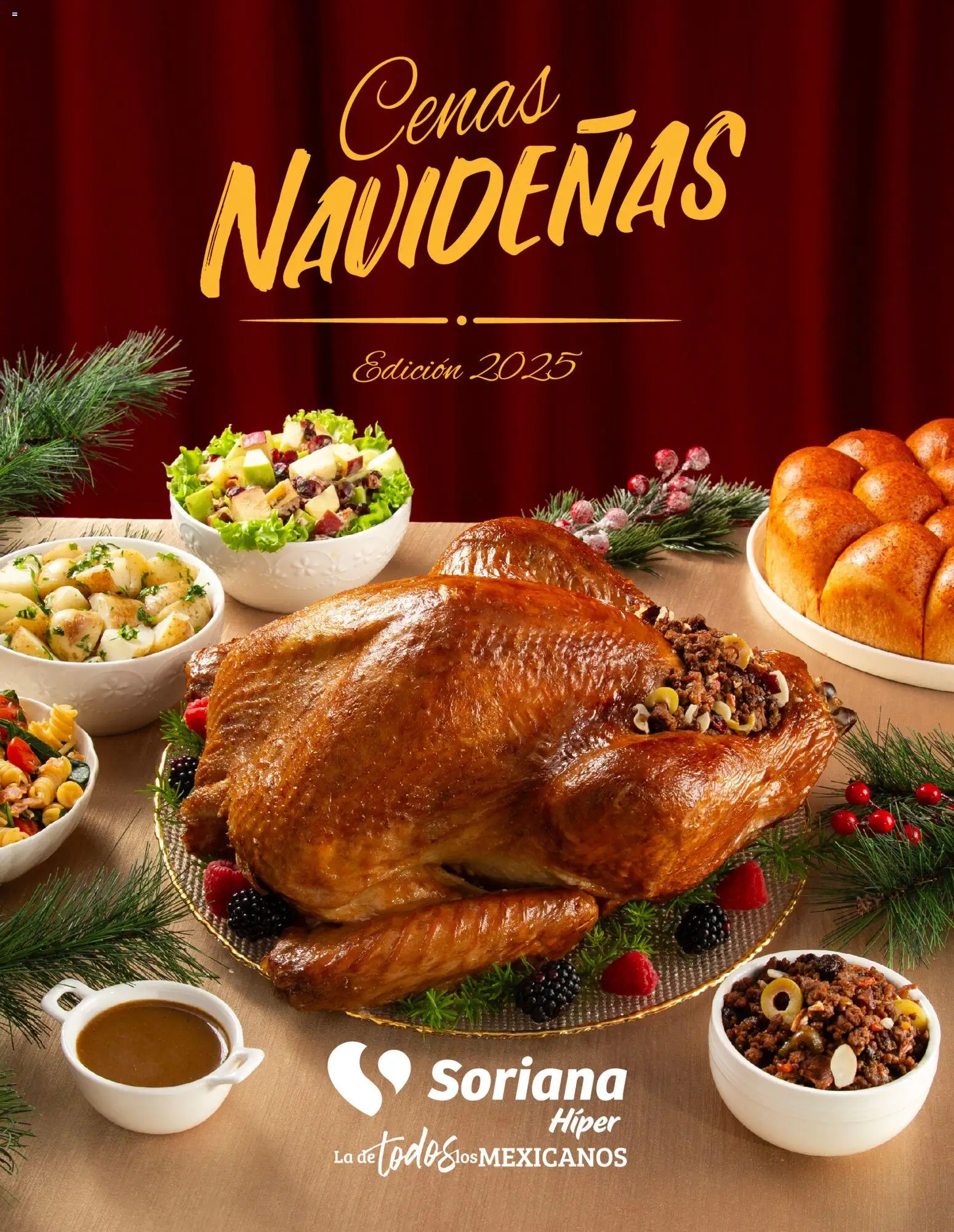 Soriana - Cenas Navideñas Híper Nacional - página 1- válido desde 05/12/2025