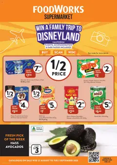 Foodworks catalogue preview - valid from 27/08/2025