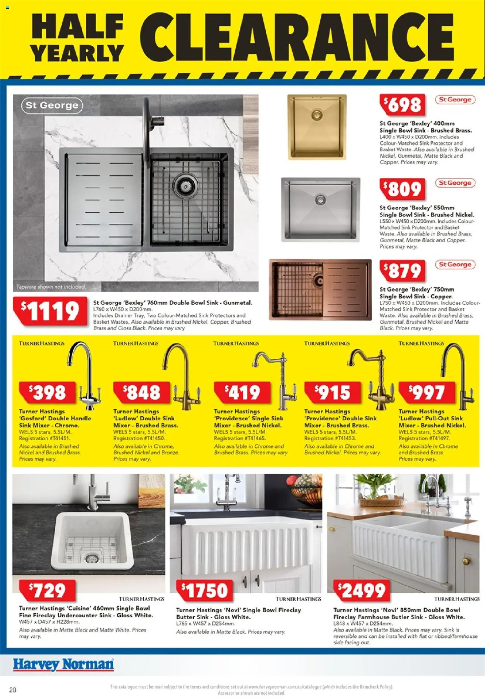 Harvey Norman - Bathroom Clearance - page 20- valid from 25/12/2025