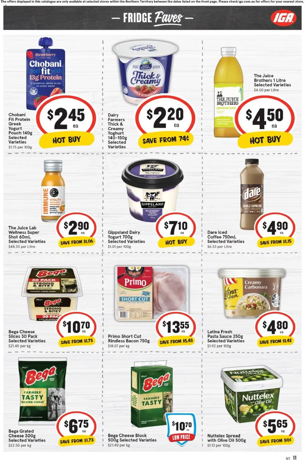 IGA Catalogue NT - page 13- valid from 16/07/2025
