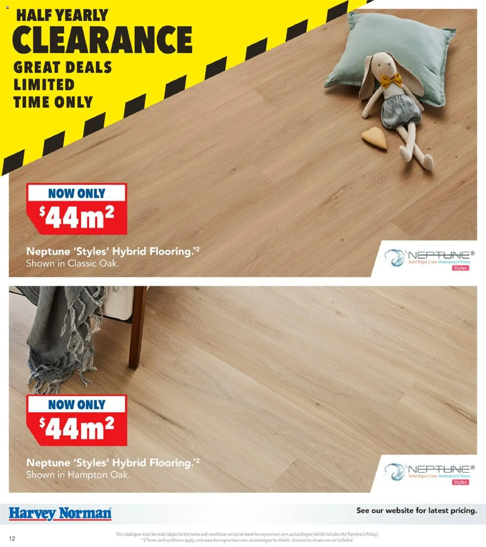 Harvey Norman Flooring Clearance Catalogue - page 12- valid from 24/12/2025