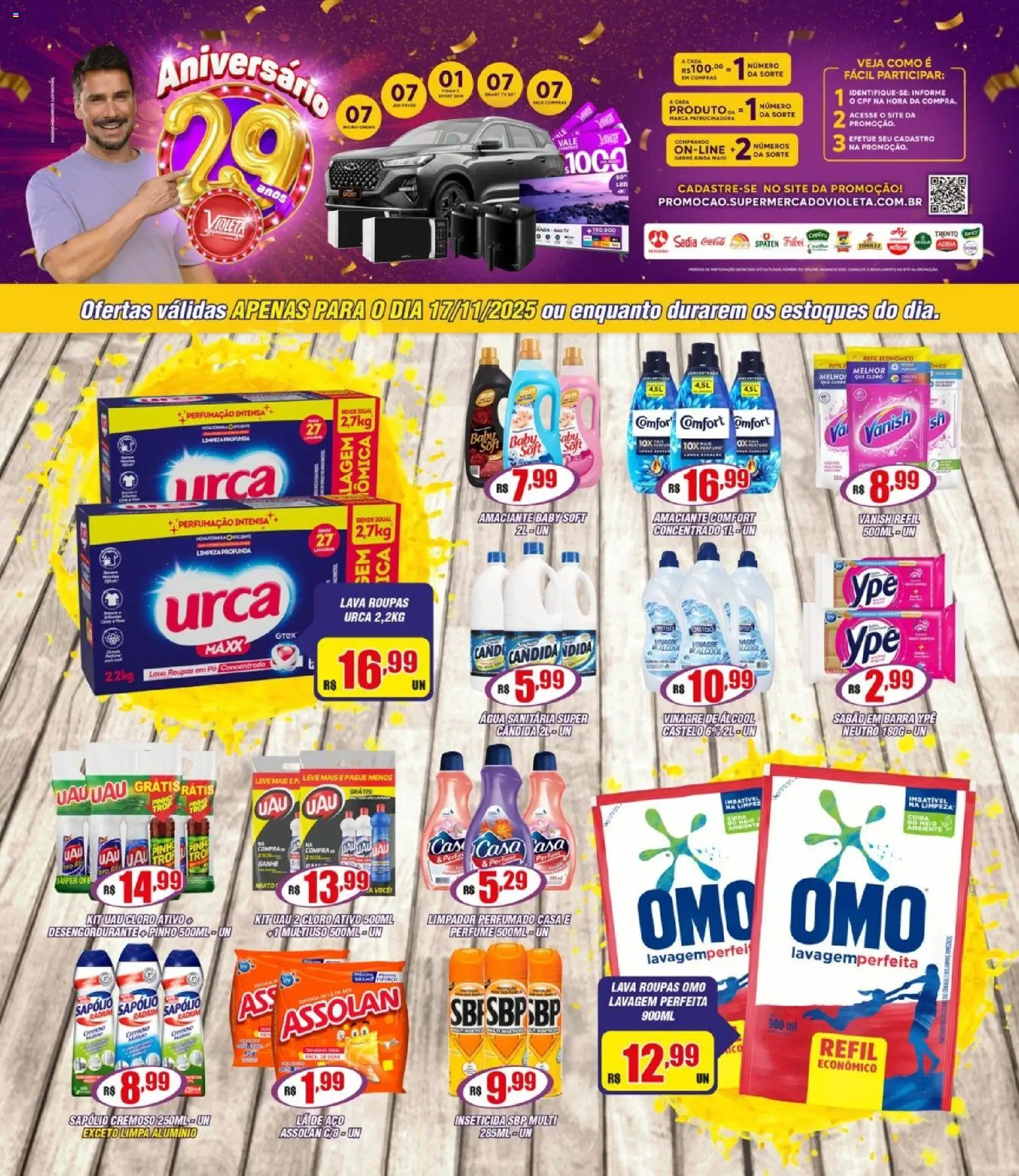 Violeta Supermercados - Ofertas da semana - página 1- válido a partir de 17/11/2025
