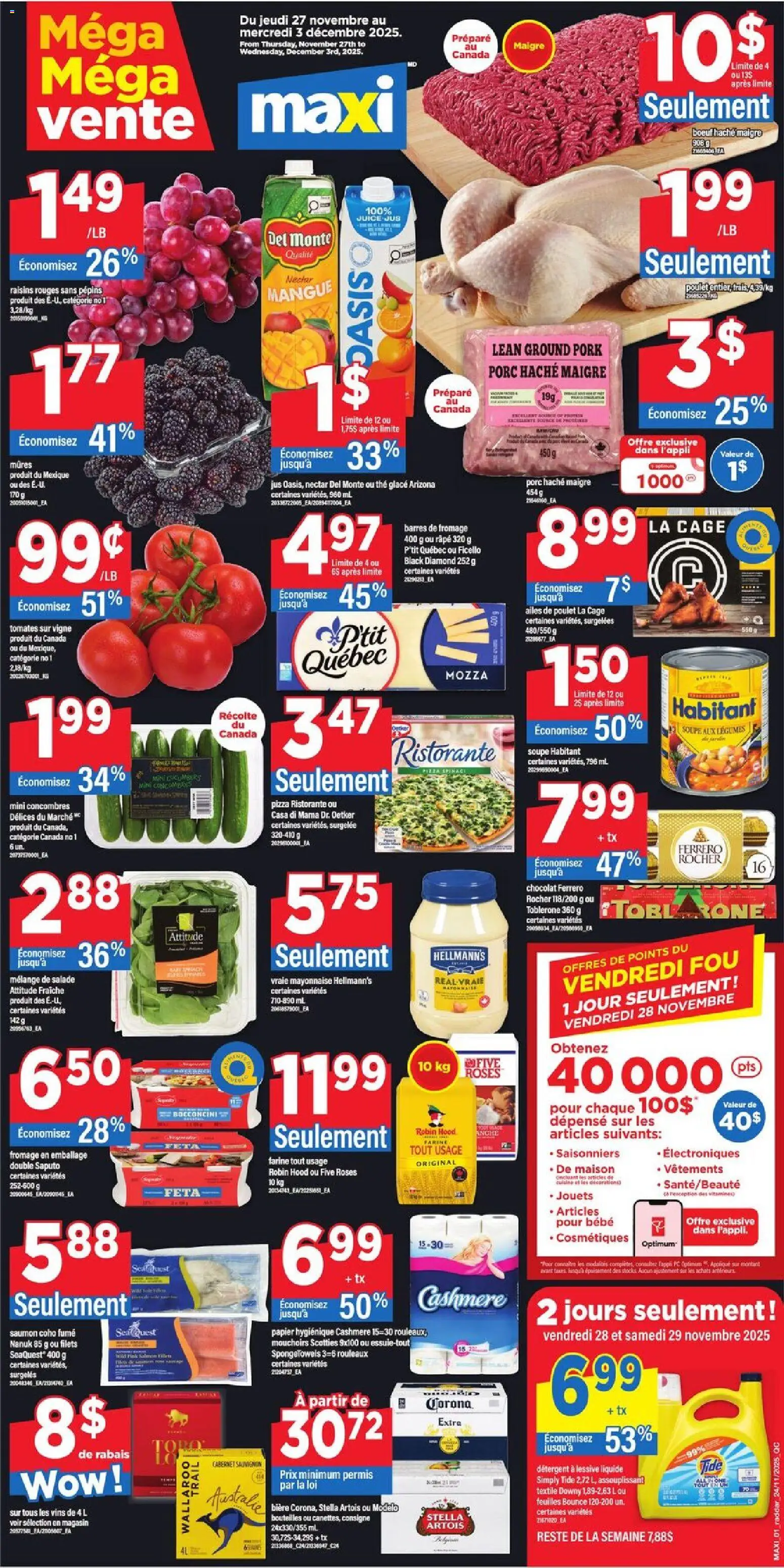 Maxi - Black Friday  - page 1- valid from Nov 27, 2025