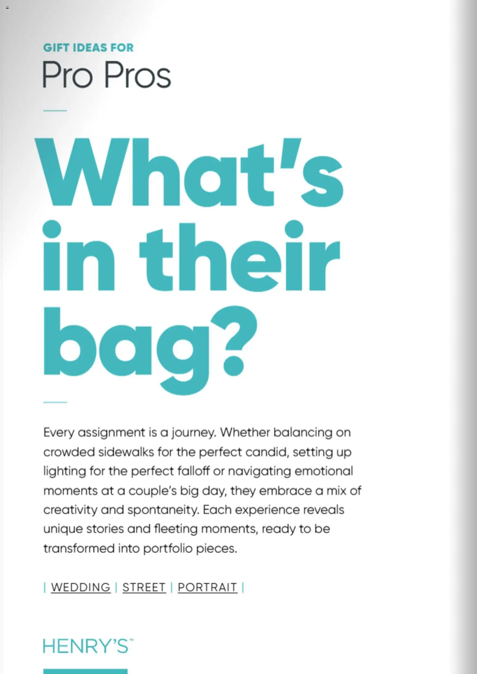 Henry's flyer / circulaire - page 12- valid from Nov 1, 2025