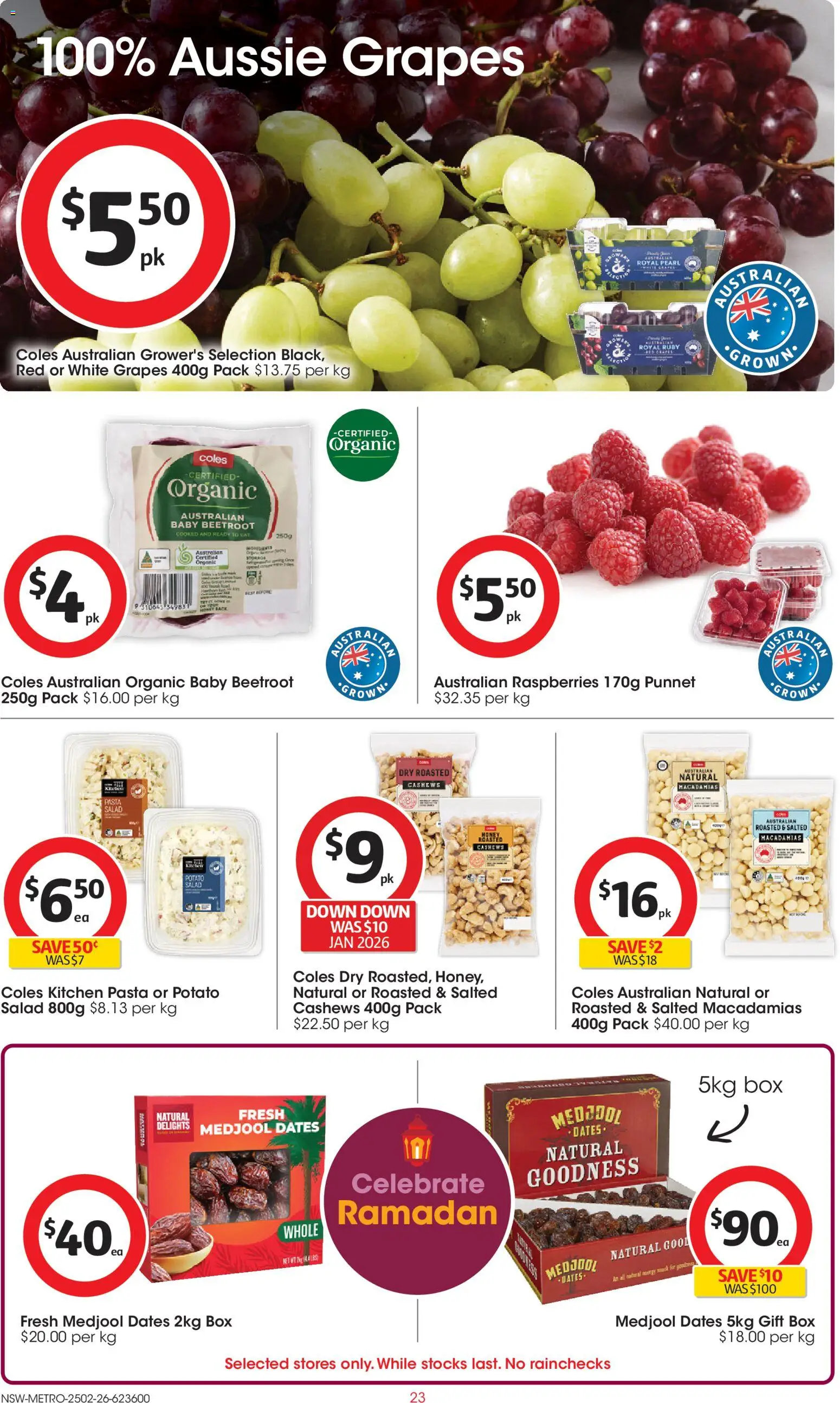 Coles Catalogue  - page 23- valid from 25/02/2026