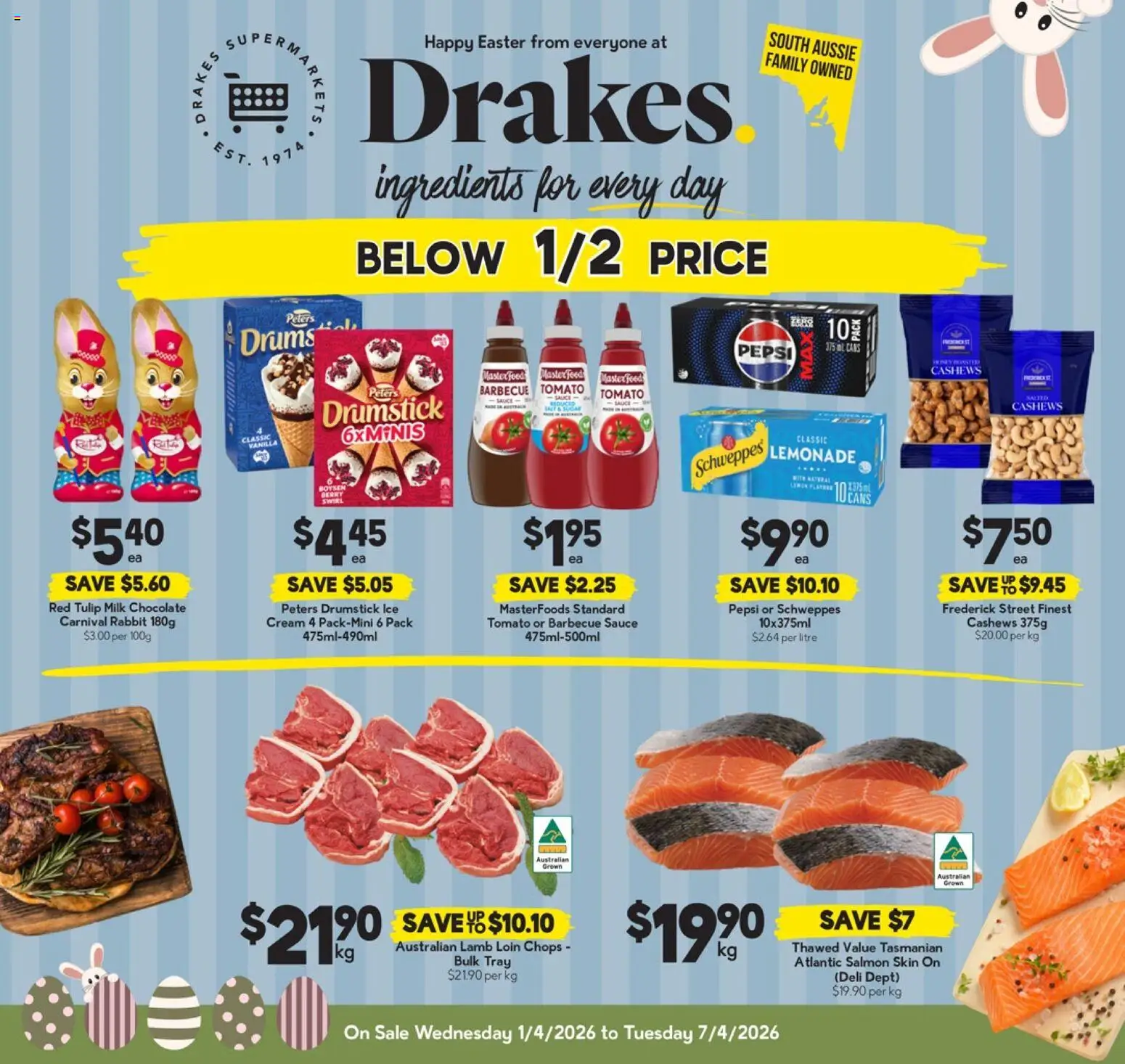 Drakes catalogue  - page 1- valid from 01/04/2026
