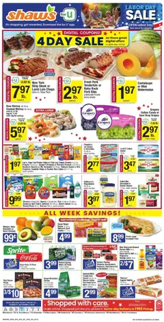 Preview Shaw's Weekly Ad - RI valid from 08/29/2025