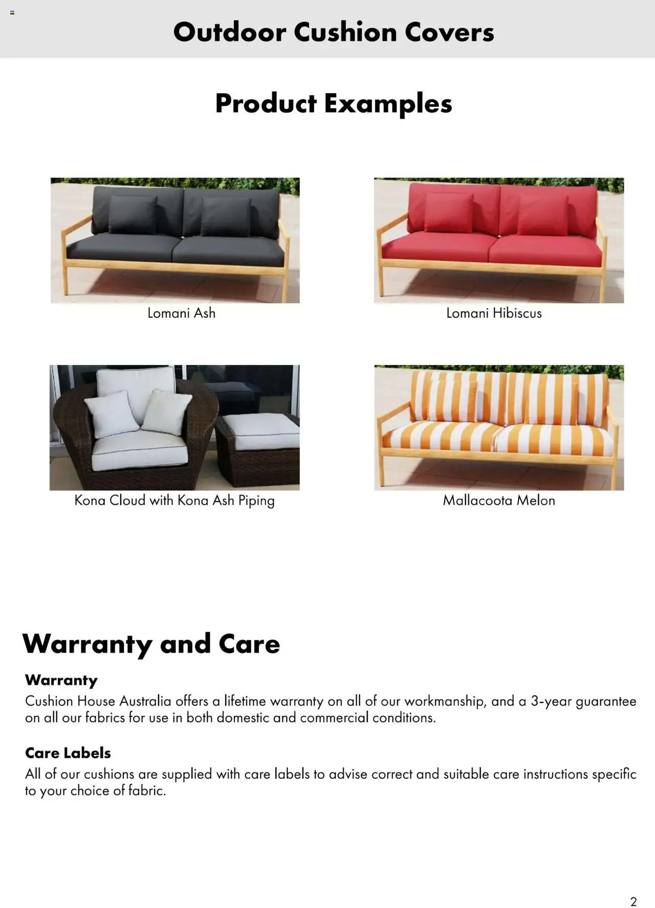 Bunnings Warehouse Cushion house Brochure - page 2- valid from 28/11/2024