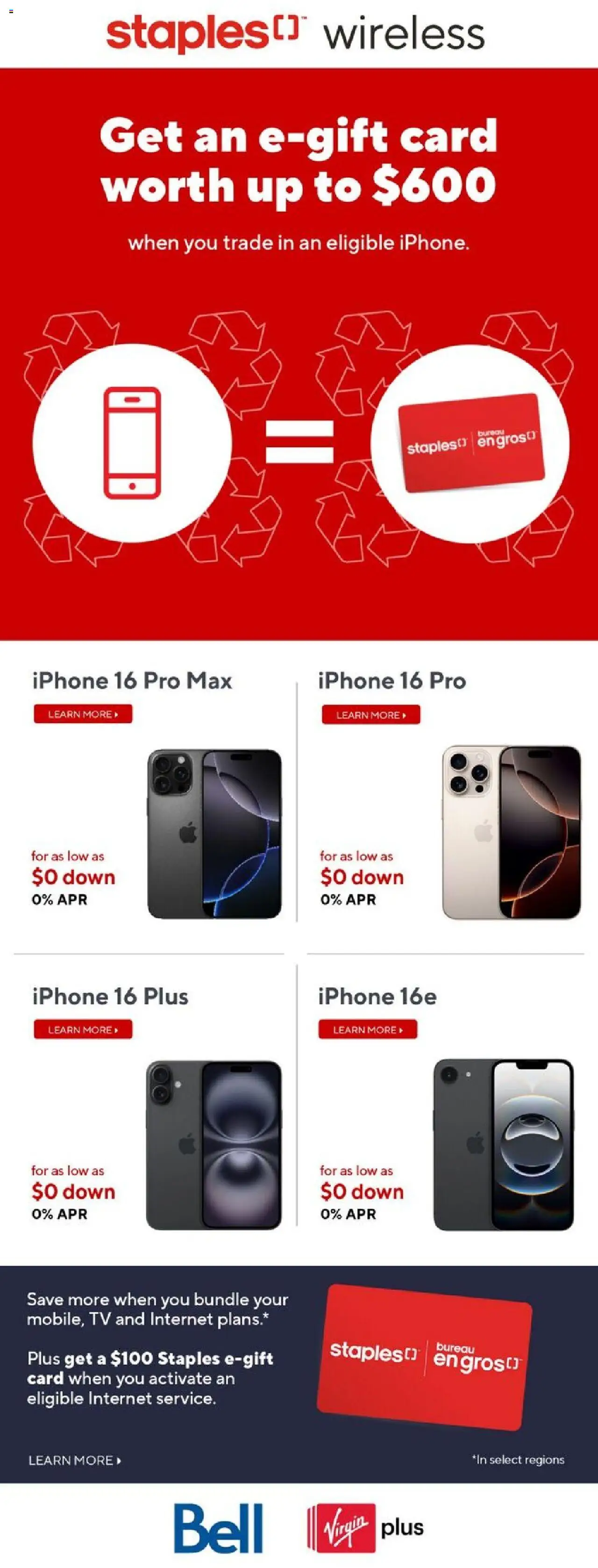 Staples weekly flyer / circulaire - page 9- valid from Jul 18, 2025