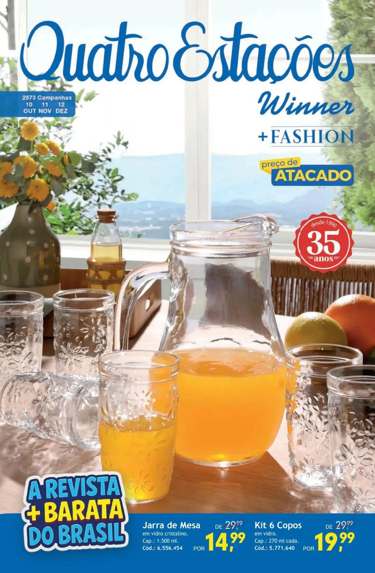 Quatro Estações - Catálogo 10-11-12 - página 1- válido a partir de 01/10/2025
