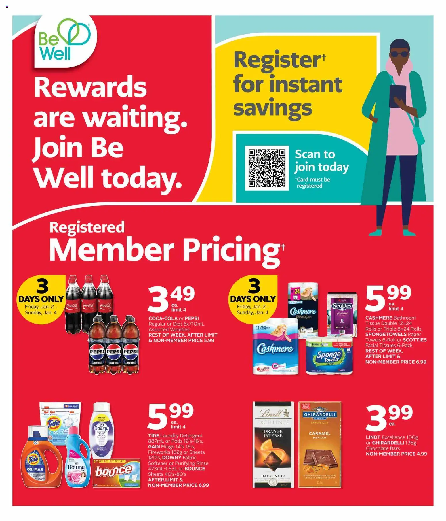 Rexall weekly flyer / circulaire - page 1- valid from Jan 2, 2026