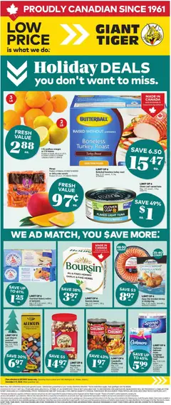 Preview Giant Tiger Weekly Flyer valid from Dec 3, 2025