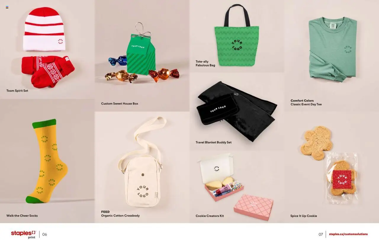 Staples - 2025 Holiday Idea Book - page 4- valid from Sep 22, 2025