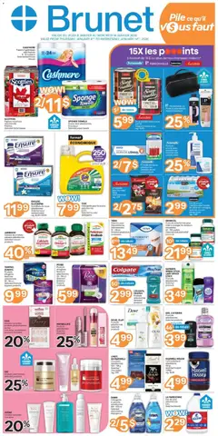Preview Brunet weekly flyer / circulaire valid from Jan 8, 2026