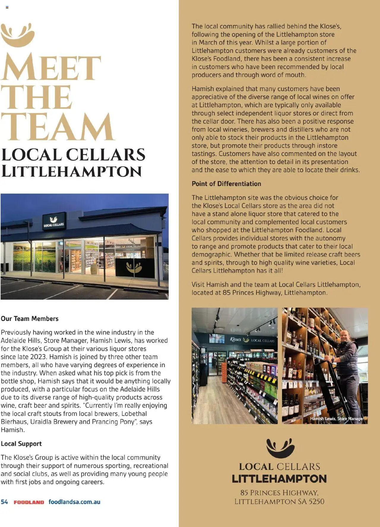 Foodland Mighty Magazine - Spring 2025 - page 54- valid from 01/09/2025