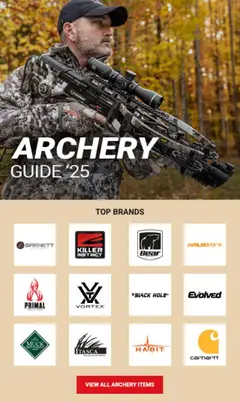 Preview Dunham's Sports Archery Guide valid from 08/07/2025