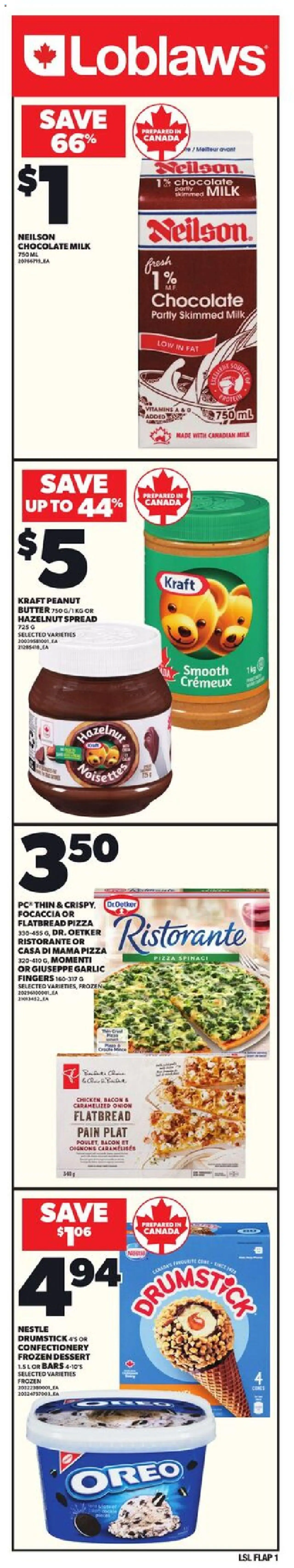Loblaws weekly flyer / circulaire - page 1- valid from Sep 11, 2025