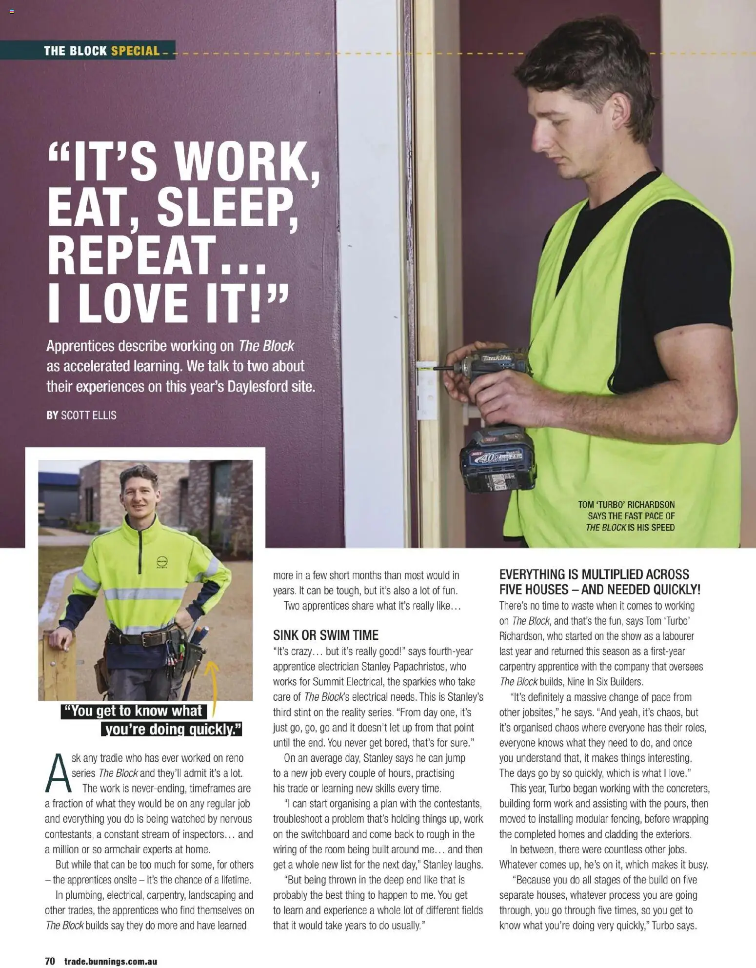 Bunnings Warehouse Trade Magazine November 2025 - page 70- valid from 01/11/2025
