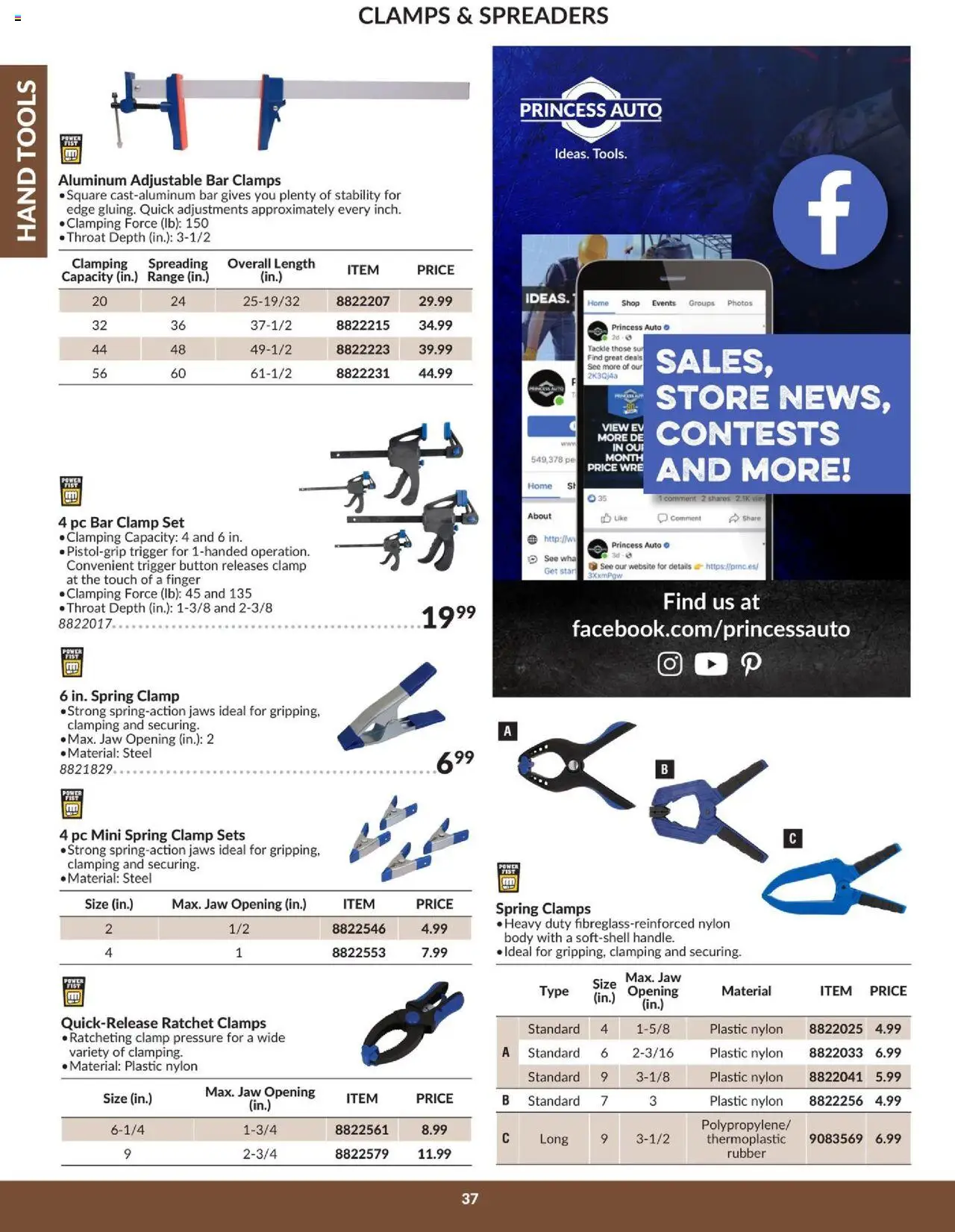 Princess Auto - Catalogue - Hand tools - page 42- valid from Apr 16, 2025