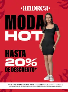 Andrea - Catálogo Moda Hot válido desde 27/07/2025