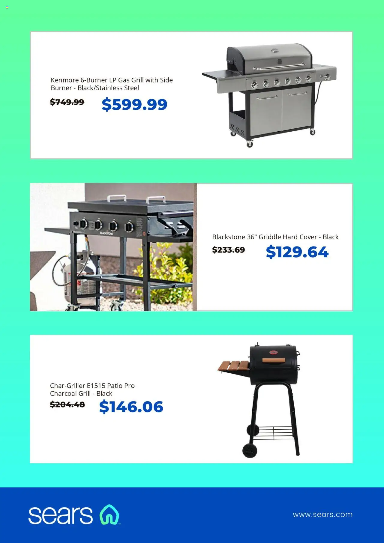 Sears Weekly Ad - page 2- valid from 07/21/2025