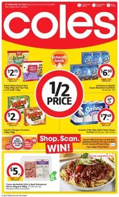 Coles catalogue preview - valid from 23/07/2025