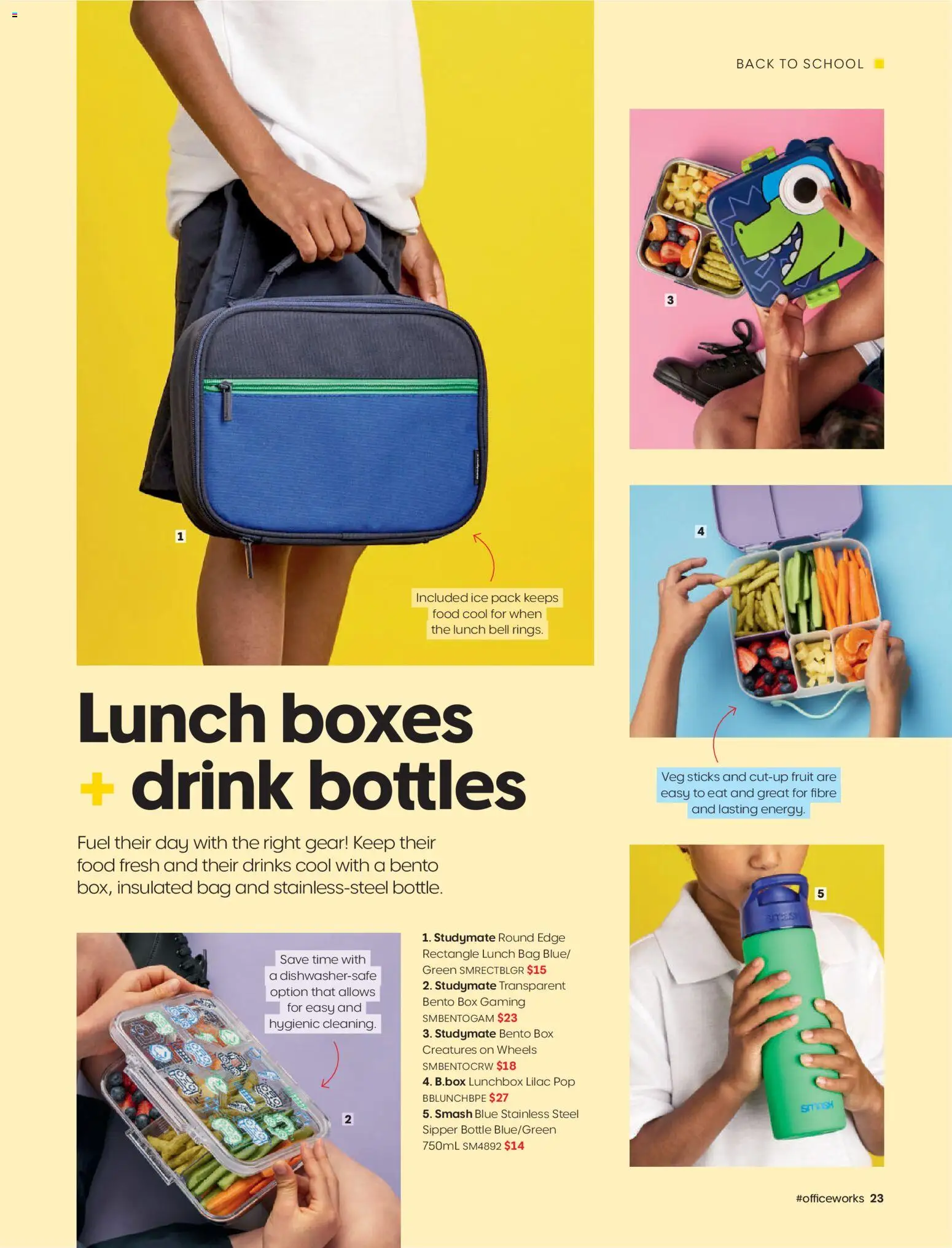 Officeworks Magazine - page 23- valid from 01/01/2026