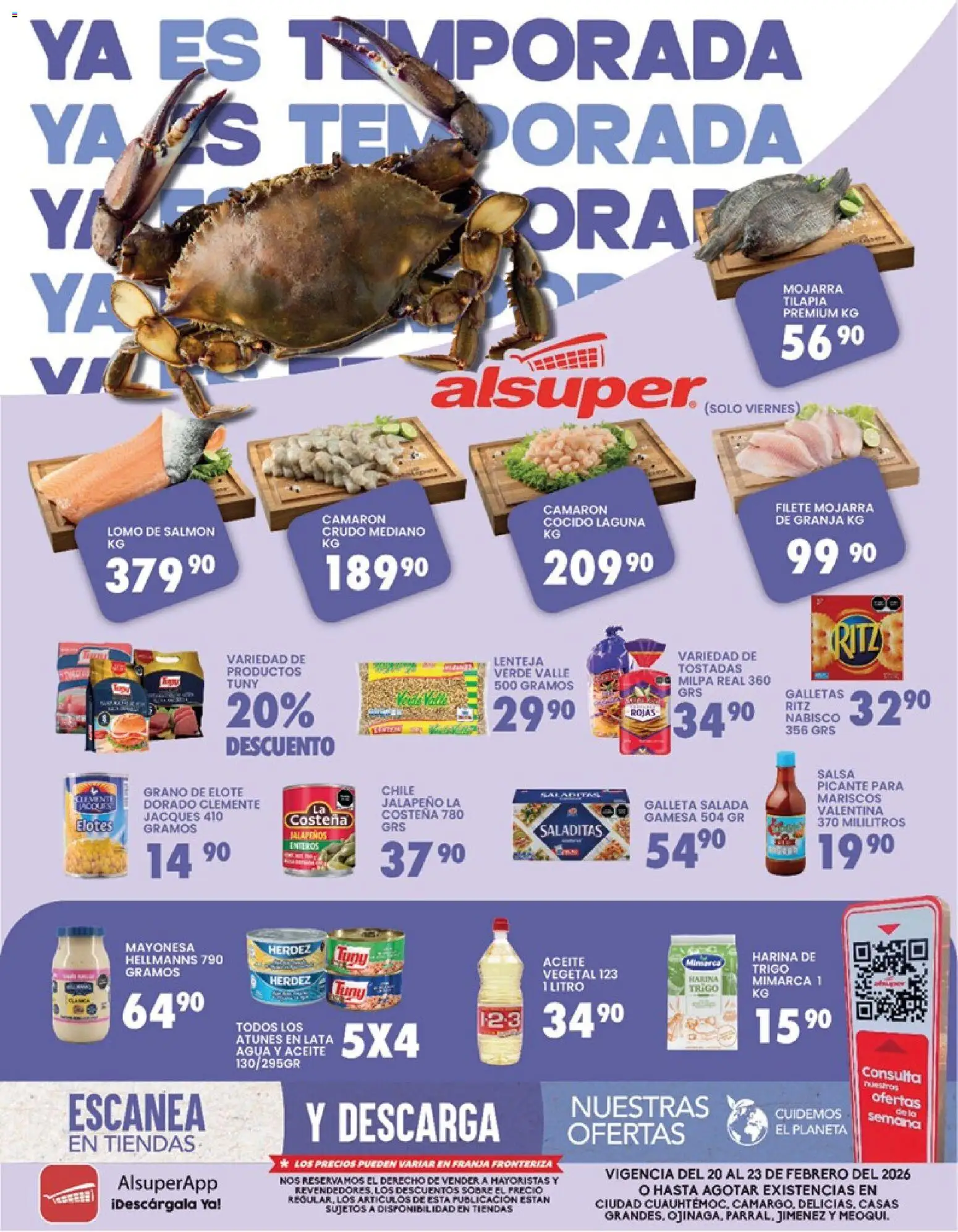 Alsuper folleto - página 1- válido desde 20/02/2026