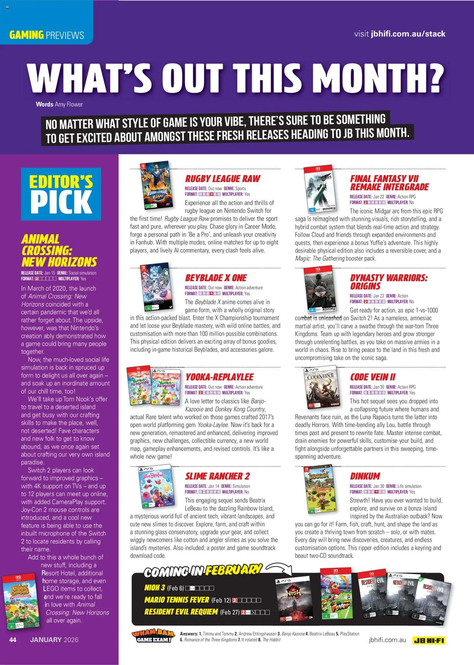 JB Hi-Fi STACK - page 44- valid from 01/01/2026
