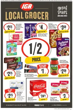 IGA catalogue preview - valid from 23/07/2025