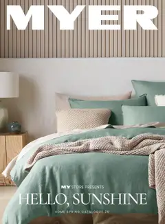 Myer catalogue preview - valid from 04/08/2025