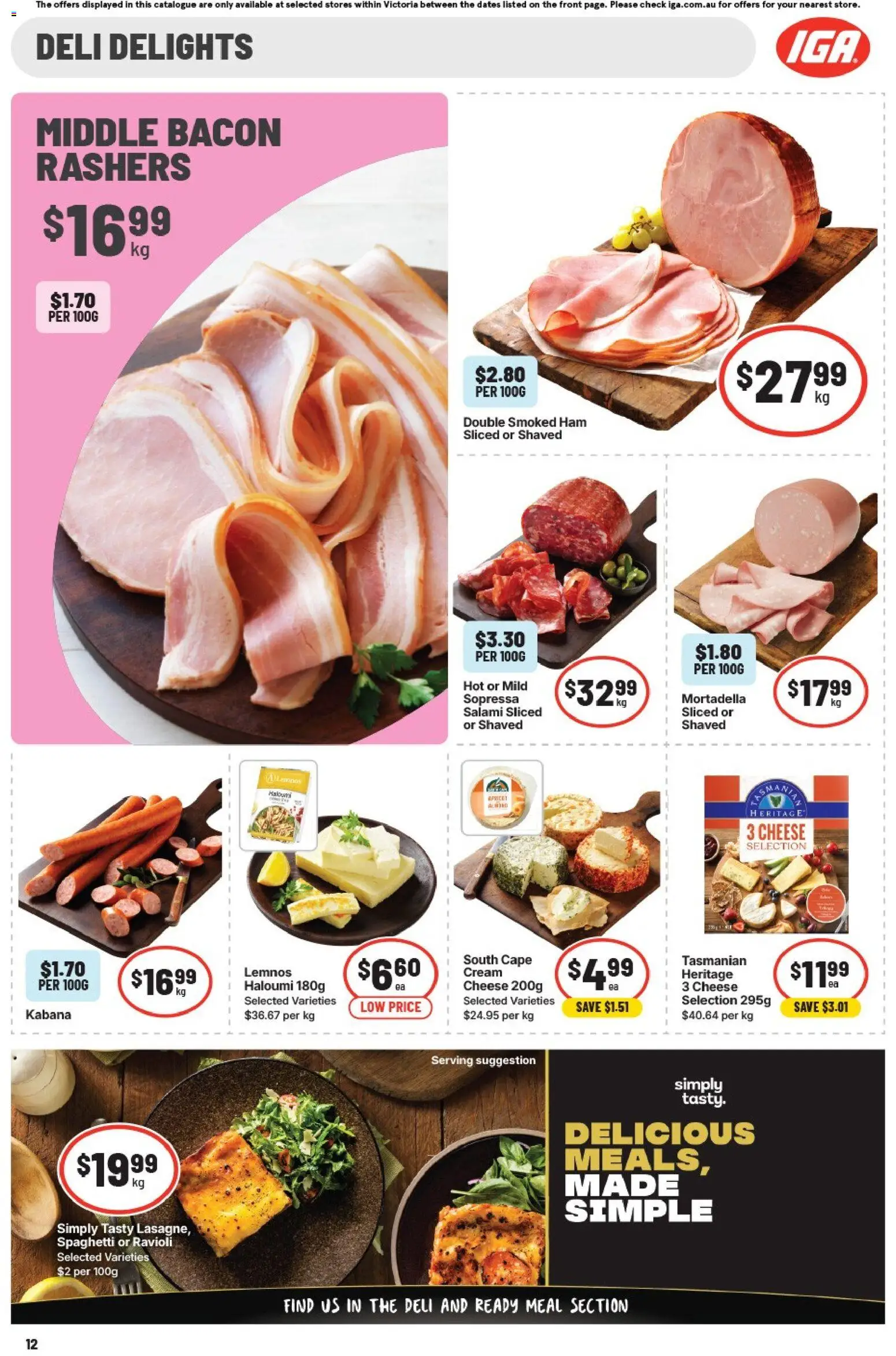 IGA catalogue  - page 12- valid from 22/04/2026