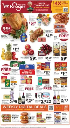 Preview Kroger Black Friday valid from 11/19/2025