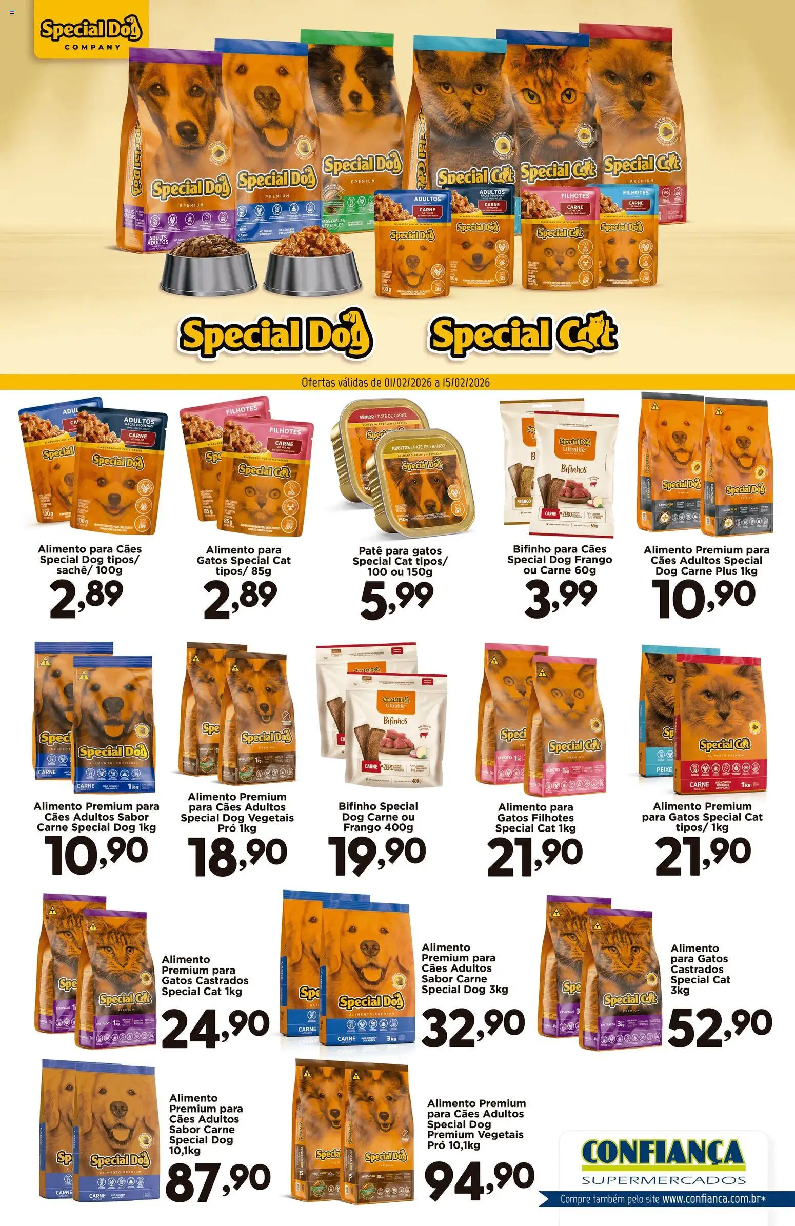 Confiança - Ofertas SpecialDog e Embalixo - página 1- válido a partir de 01/02/2026

