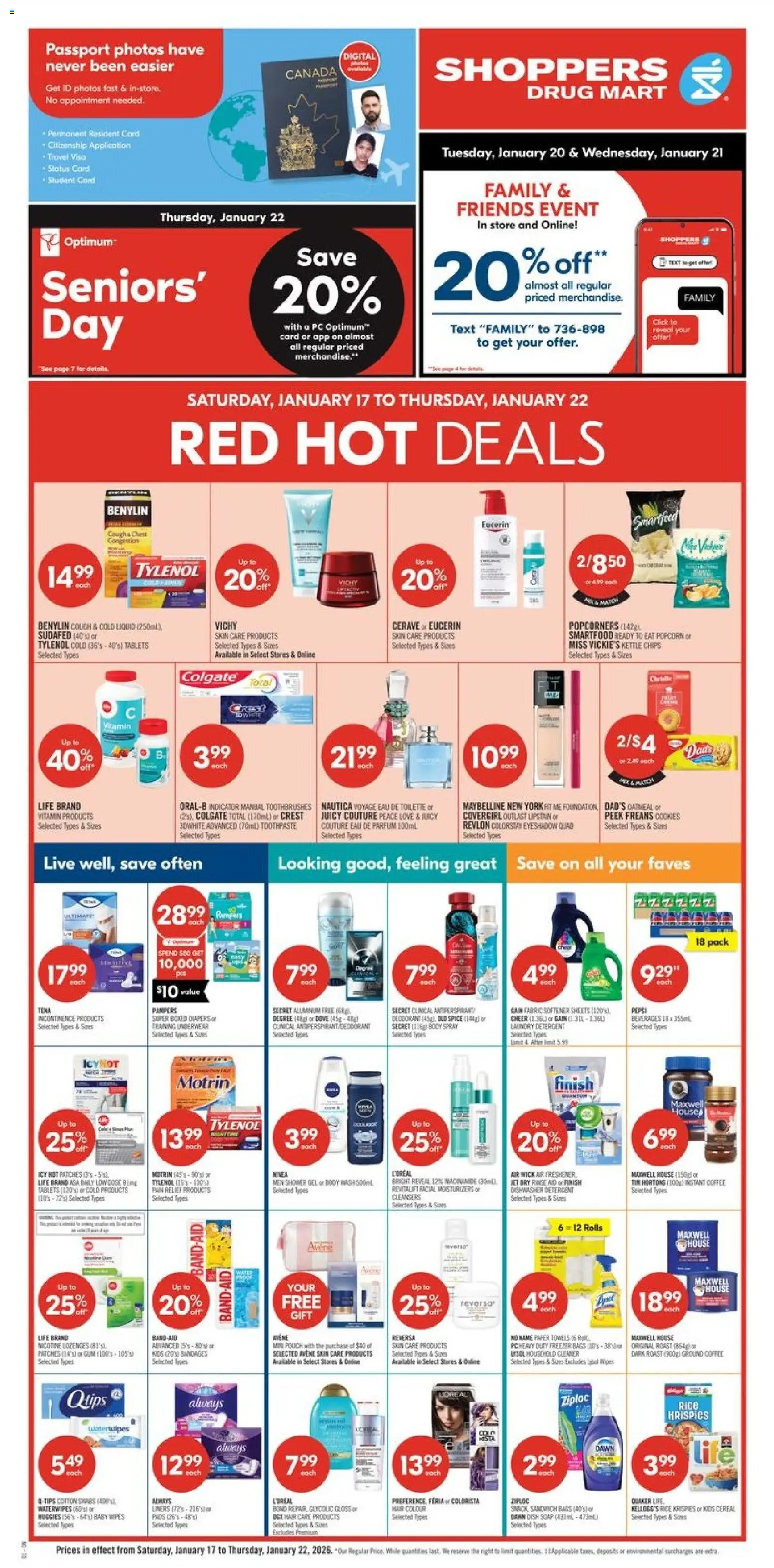 Shoppers weekly flyer / circulaire - page 3- valid from Jan 16, 2026