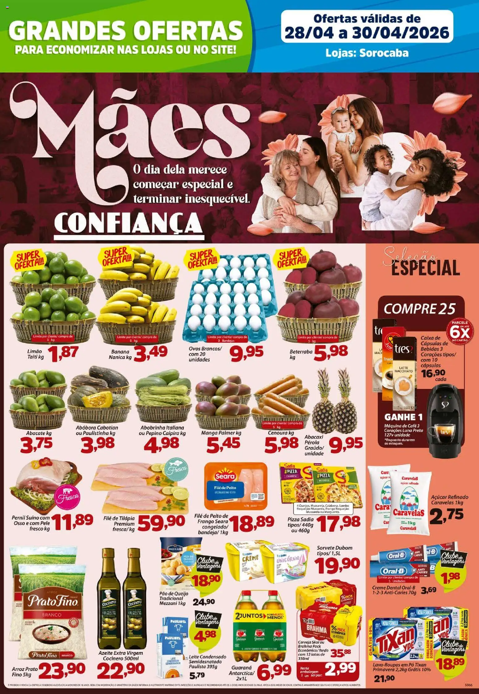 Confiança - Ofertas da semana - página 1- válido a partir de 28/04/2026
