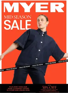 Myer catalogue preview - valid from 10/09/2025