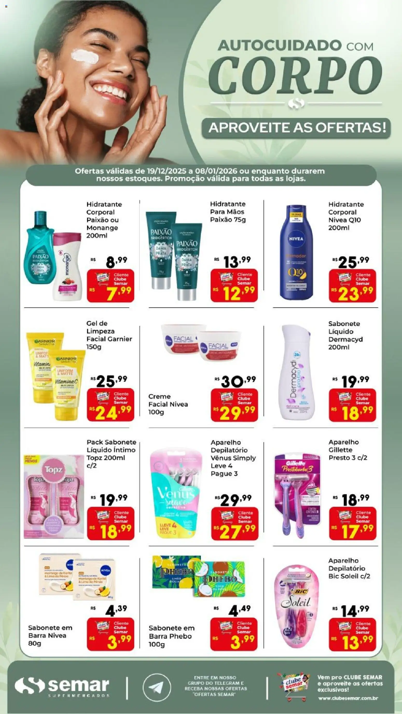 Semar Supermercado - Ofertas Autocuidado  - página 1- válido a partir de 19/12/2025

