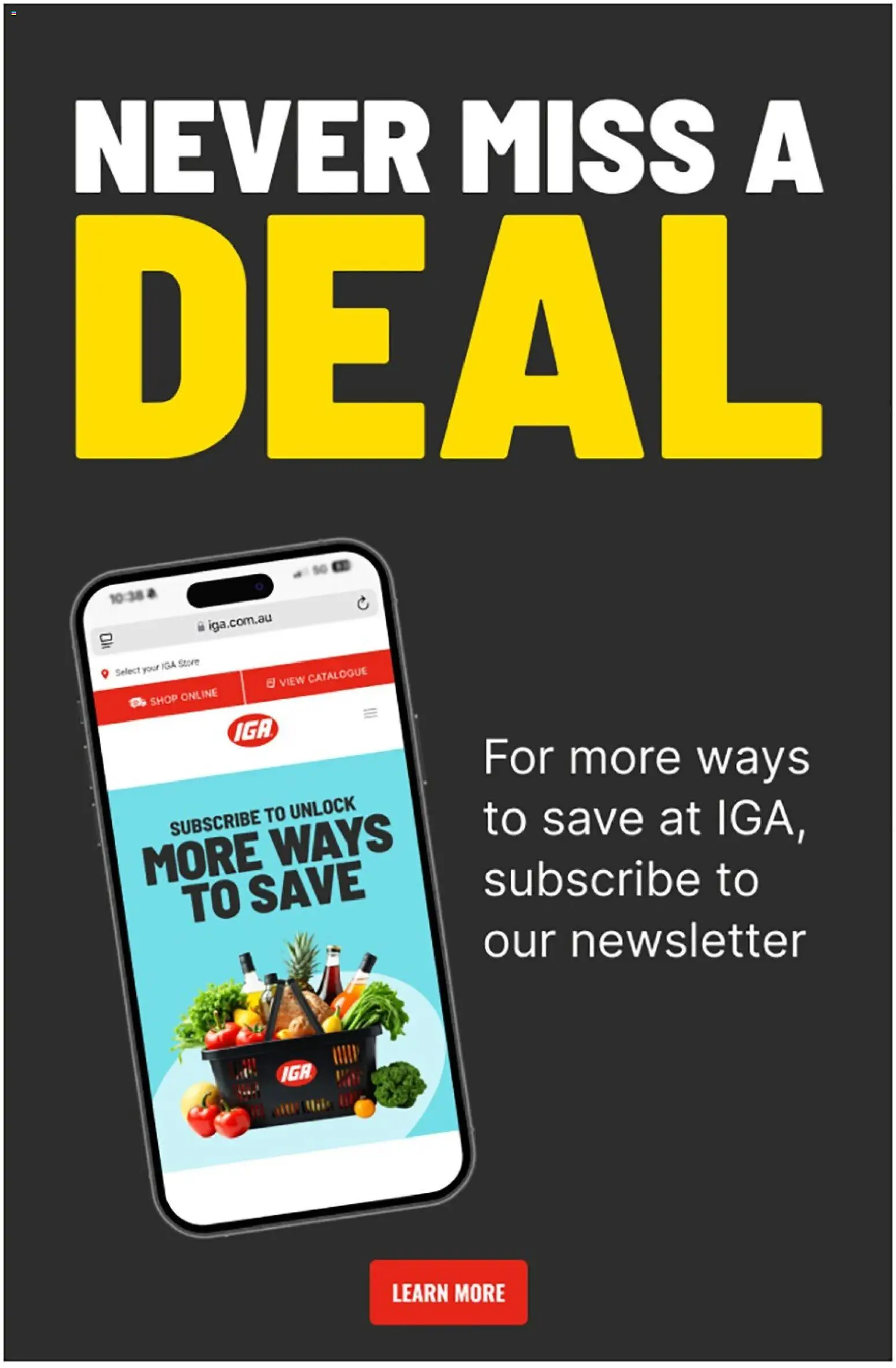 IGA  Catalogue  - page 35- valid from 26/11/2025